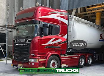 Scania R730 hydr. 3100mm, Trækker