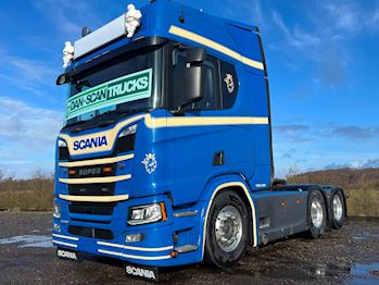 Scania R500 6x2 3150mm plysset, Trækker