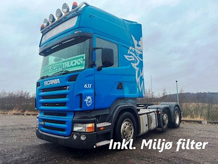 Scania R420 6x2/4 twensteer inkl. miljø filter Trækker