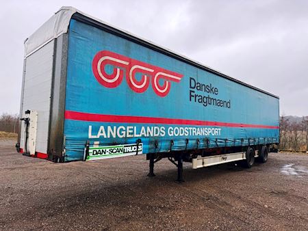 Fliegl 2 aksl. City Trailer m. lift City