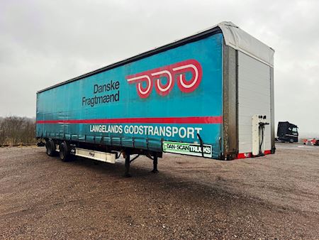 Fliegl 2 aksl. City Trailer m. lift City