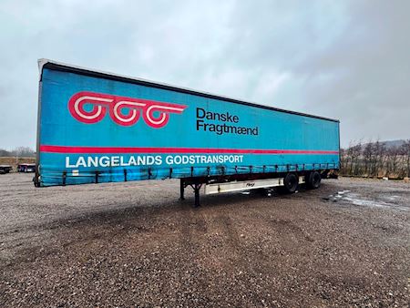 Fliegl 2 aksl. City Trailer m. lift City