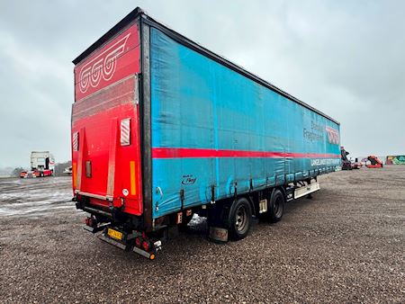 Fliegl 2 aksl. City Trailer m. lift City