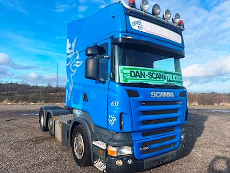 Scania R420 6x2/4 twensteer inkl. miljø filter Trækker