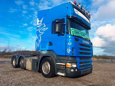 Scania R420 6x2/4 twensteer inkl. miljø filter Trækker