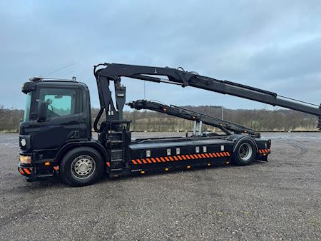 Scania P94 4x2 260 inkl. kran Hejs/kran