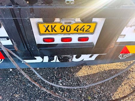 Scania P94 4x2 260 inkl. kran Hejs/kran