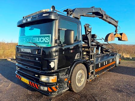 Scania P94 4x2 260 inkl. kran Hejs/kran