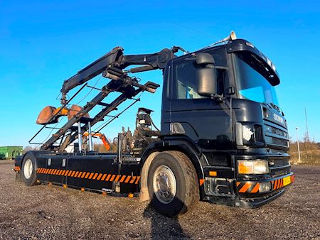Scania P94 4x2 260 inkl. kran Hejs/kran
