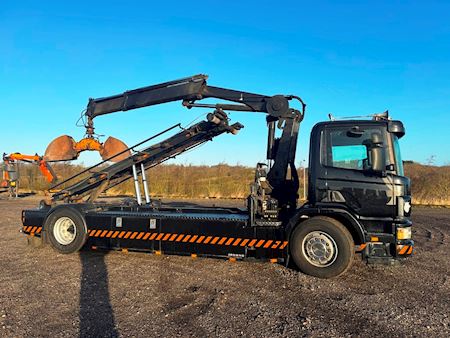 Scania P94 4x2 260 inkl. kran Hejs/kran
