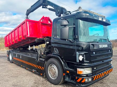 Scania P94 4x2 260 inkl. kran Hejs/kran