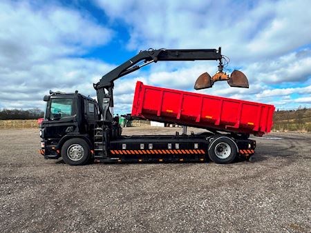 Scania P94 4x2 260 inkl. kran Hejs/kran