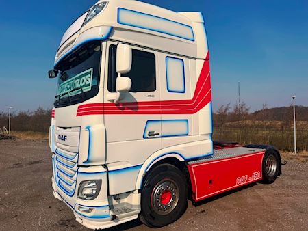 DAF XF 450 4x2 Plysset Trækker