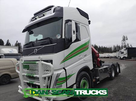 Volvo FH500 6x4 løft HMF 2820 inkl Jiip Kran