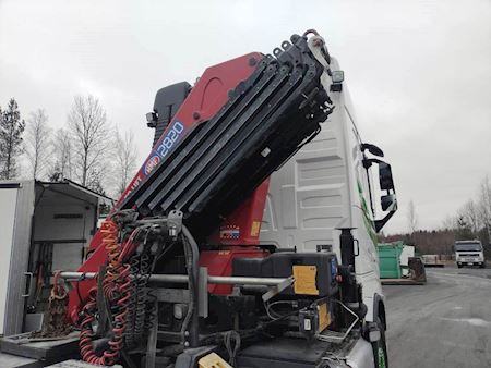 Volvo FH500 6x4 løft HMF 2820 inkl Jiip Kran