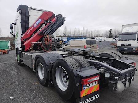 Volvo FH500 6x4 løft HMF 2820 inkl Jiip Kran