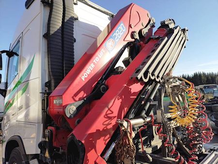 Volvo FH500 6x4 løft HMF 2820 inkl Jiip Kran