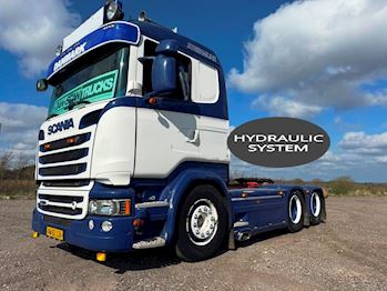 Scania R580 6x2 3100mm Hydr. Plysset, Trækker
