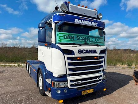 Scania R580 6x2 3100mm Hydr. Plysset Trækker