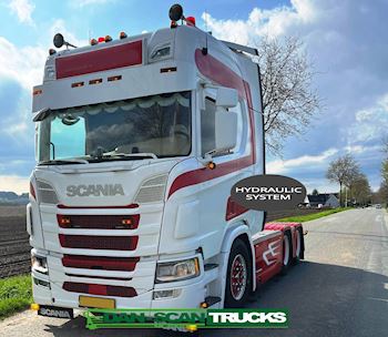 Scania R500 6x2 2950mm Hydr. plysset, Trækker