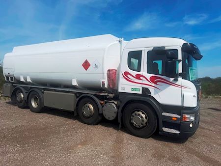 Scania P380 8x2*6 ADR/FL 24200L Tankopbygning