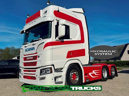 Scania R650 6x2 2950mm Hydr. plysset Trækker