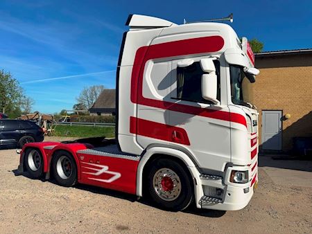 Scania R650 6x2 2950mm Hydr. plysset Trækker