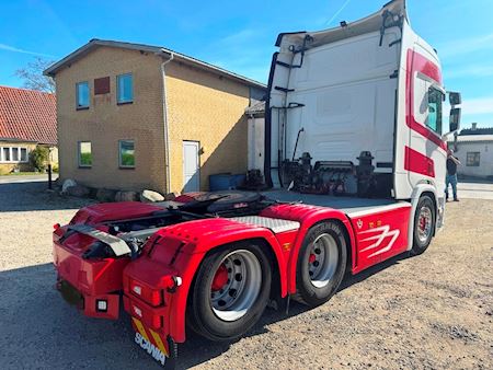 Scania R650 6x2 2950mm Hydr. plysset Trækker