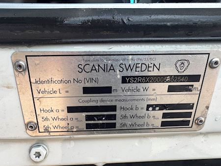 Scania R520 6x2/4 ADR / Hydr. Trækker