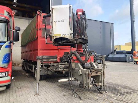 Scania R580  aft.  kran inkl PHV Tip/kran