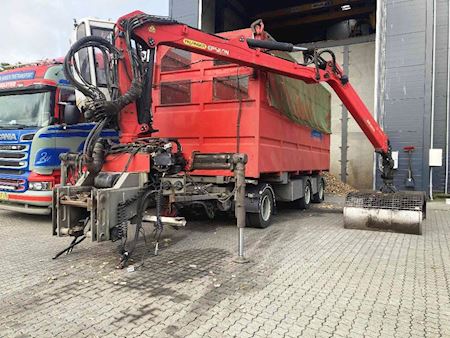 Scania R580  aft.  kran inkl PHV Tip/kran