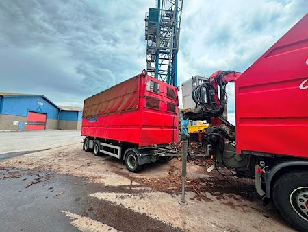 Scania R580  aft.  kran inkl PHV Tip/kran