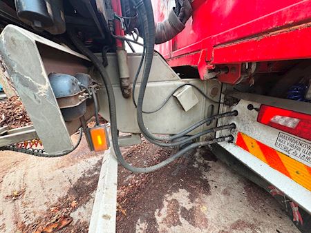 Scania R580  aft.  kran inkl PHV Tip/kran