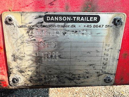 Danson City med lift Gardin