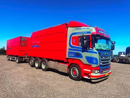 Scania R580  aft.  kran inkl PHV Tip/kran