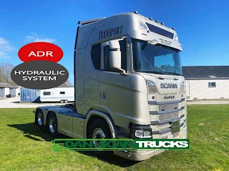 Scania S500 ADR / Hydr. 2950mm plysset Trækker