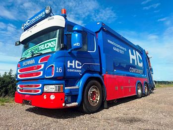 Scania P410 6x2*4 Phøenix kasse, Renovation