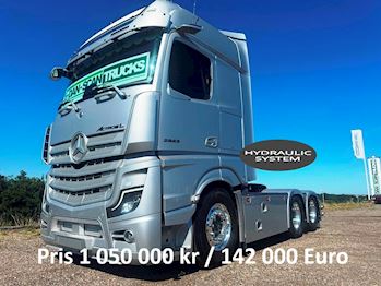 Mercedes MB2653 6x2 hydr. plysset, Trækker