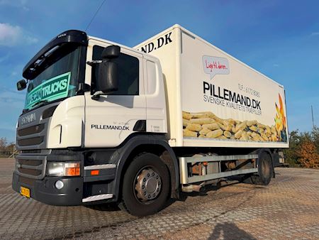 Scania P230 med lift Fast kasse