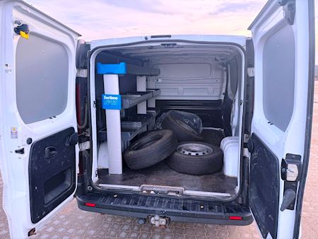 Renault Trafic 2,0 Kassevogn
