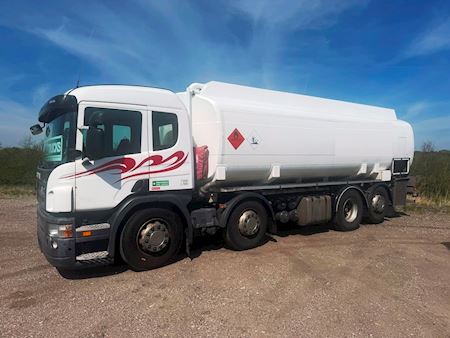 Scania P380 8x2*6 ADR/FL 24200L Tankopbygning
