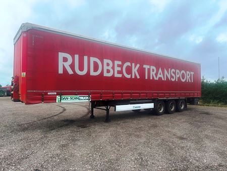 Krone 3 aksl. Gardin