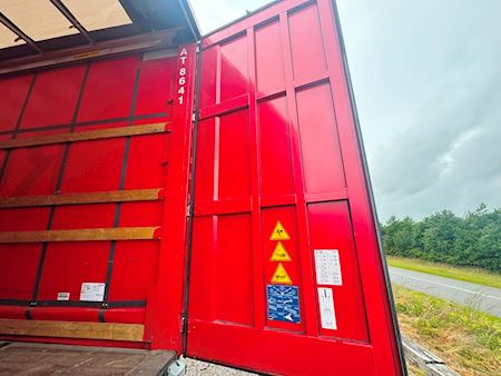 Krone 3 aksl. Gardin