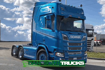 Scania R540 6x2 plysset 2950mm Trækker