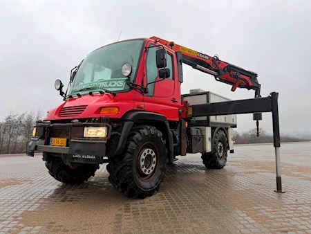 Magirus U400 4x4 16 tons kran 231hp Kran