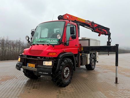 Magirus U400 4x4 16 tons kran 231hp Kran