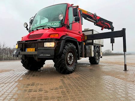 Magirus U400 4x4 16 tons kran 231hp Kran