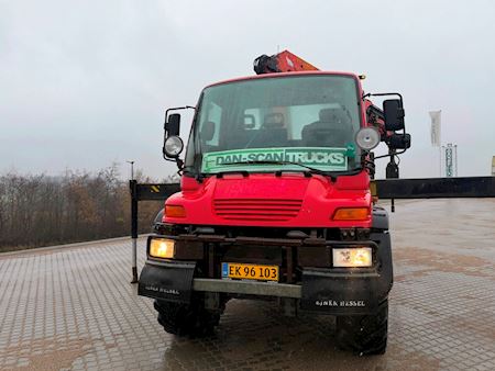 Magirus U400 4x4 16 tons kran 231hp Kran