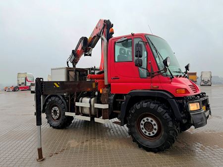 Magirus U400 4x4 16 tons kran 231hp Kran