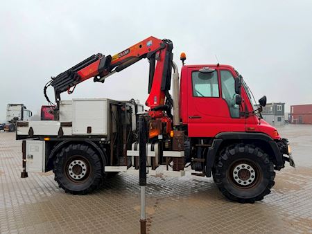 Magirus U400 4x4 16 tons kran 231hp Kran